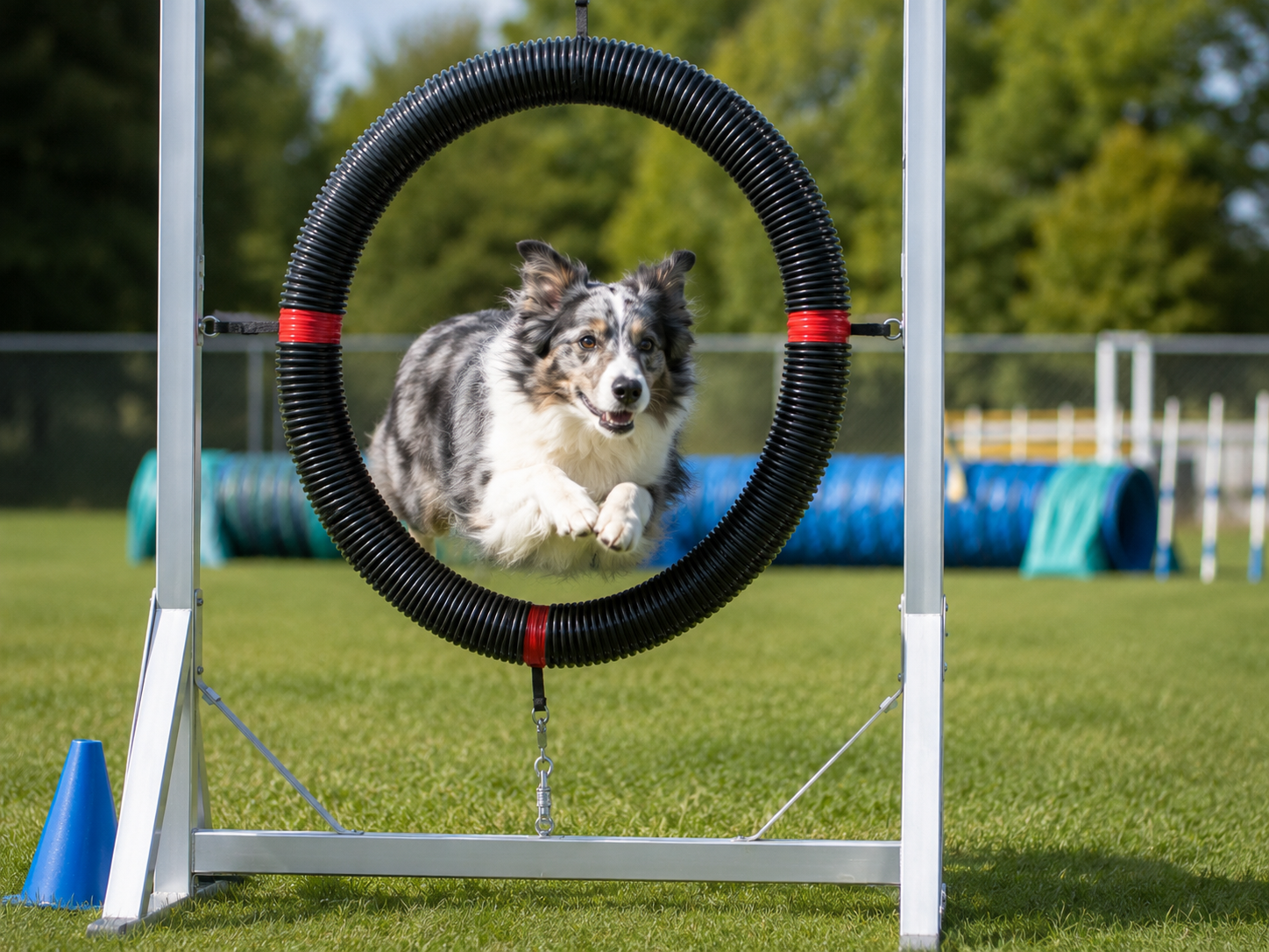 Hund beim Training